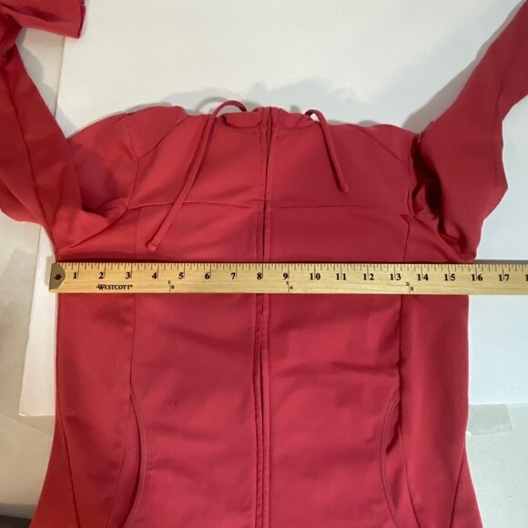 Columbia Titanium Athletic Hoodie with Full Zipper Closure, Size XS Coral Color - Picture 6 of 12